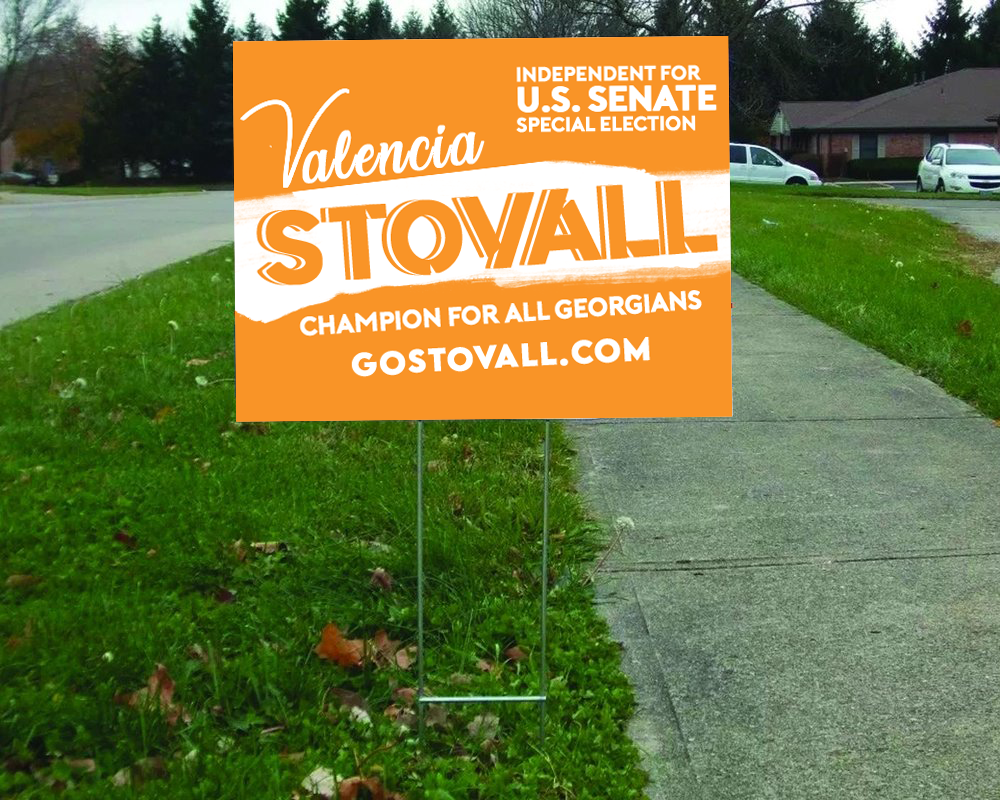 Download Yard Sign Valencia Stovall For U S Senate